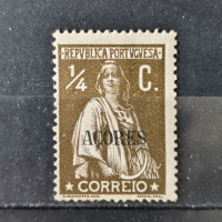 Briefmarke Azoren, Mi.151xA* 