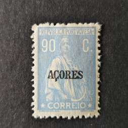 Briefmarke Azoren, Mi.188xC* 