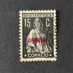 Stamp Azores, Mi.323 A, used# 
