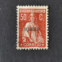 Briefmarke Azoren, Mi.328a# 