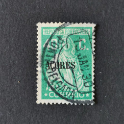 Stamp Azores, Mi.318, used# 