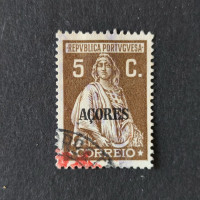 Briefmarke Azoren, Mi.173xA# 