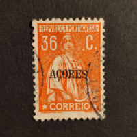 Briefmarke Azoren, Mi.184xC# 