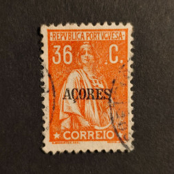Briefmarke Azoren, Mi.184xC# 