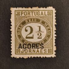 Známka Azory, Mi.25A# 