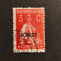 Briefmarke Azoren, Mi.170xA# 