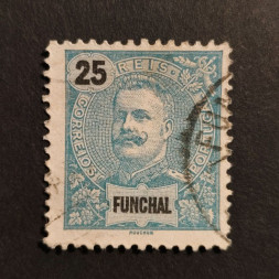 Briefmarke Funchal, Mi.18A# 
