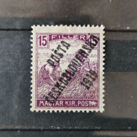 Známka ČSR PČ 1919 , 15f, Pof.106*, III. typ přetisku 