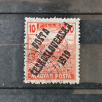 Známka ČSR, 10f, Pof.105a#, III. typ přetisku 