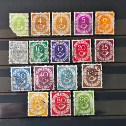 Satz BRD, Mi.123 (SG 1045)#, 30Pfg.