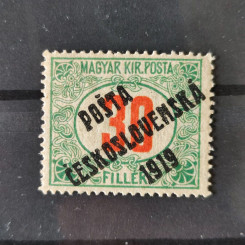 Známka ČSR, Pof.193*, IV. typ přetisku 