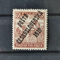 Známka ČSR PČ 1919 , 35f, Pof.109*, III. typ přetisku 