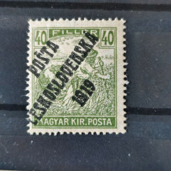 Známka ČSR PČ 1919 , 250H, Pof.110*, III. typ přetisku 