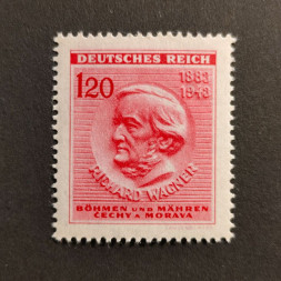 Stamp Bohemia and Moravia protectorate, 120H, Mi.129, MNH** 
