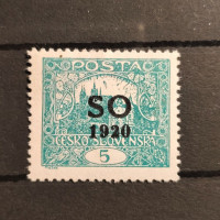Stamp Czechoslovakia, , MH* 