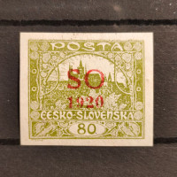 Známka ČSR, 80h, Pof.SO16* 