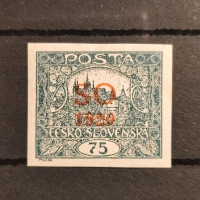 Známka ČSR, 75h, Pof.SO15* 