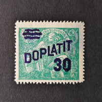 Známka ČSR, 30/100h, Pof.DL42* 