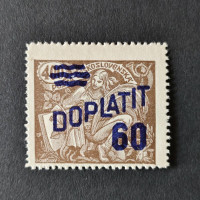 Známka ČSR, 60/400h, Pof.DL46* 