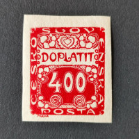 Známka ČSR, 400h, Pof.DL11* 