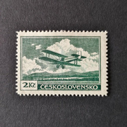 Briefmarke Tschechoslowakie, 2 Kč, Mi.305* 