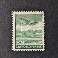 Stamp Czechoslovakia, 50h, Mi.303, MH* 