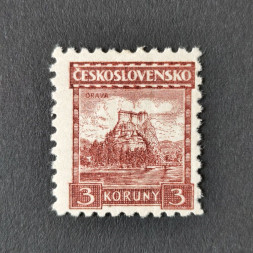 Briefmarke Tschechoslowakie, 3 Kč, Mi.290* 