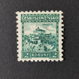 Briefmarke Tschechoslowakie, 2 Kč, Mi.288* 