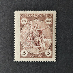 Briefmarke Tschechoslowakie, 3 Kč, Mi.286* 