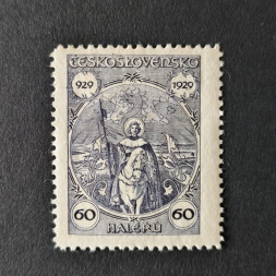 Briefmarke Tschechoslowakie, 60h, Mi.284* 