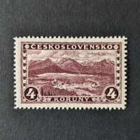 Briefmarke Tschechoslowakie, 4 Kč, Mi.265* 