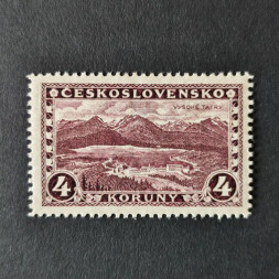 Briefmarke Tschechoslowakie, 4 Kč, Mi.265* 