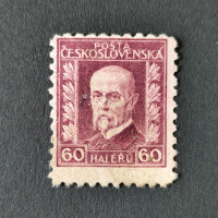 Známka ČSR, 60h, Pof.207* 