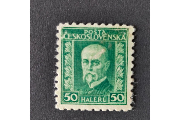 Známka ČSR, 50h, Pof.206* 