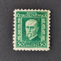 Známka ČSR, 50h, Pof.206* 