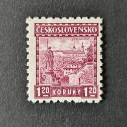 Briefmarke Tschechoslowakie, 1,20 Kč, Mi.260* 