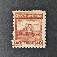 Známka ČSR, 40h, Pof.218* 