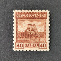 Briefmarke Tschechoslowakie, 40h, Mi.259* 