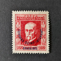 Známka ČSR, 100h, Pof.181* 