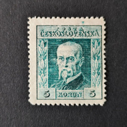 Briefmarke Tschechoslowakie, 5 Kč, Mi.227* 