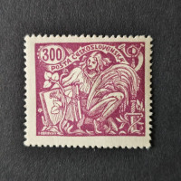Známka ČSR, 300h, Pof.175*, B, typ III 