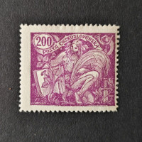 Známka ČSR, 200h, Pof.165* 