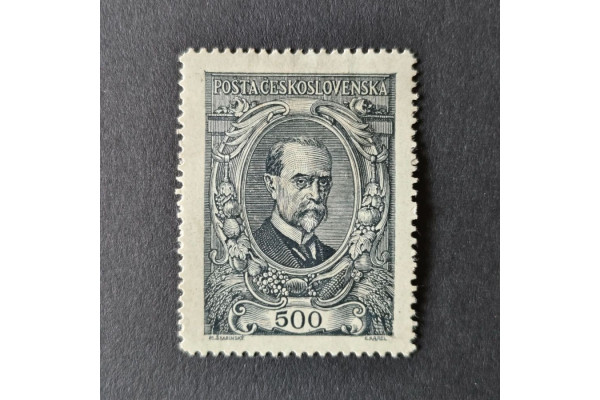 Známka ČSR, 500h, Pof.141* 
