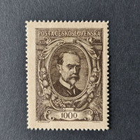Známka ČSR, 1000h, Pof.142* 