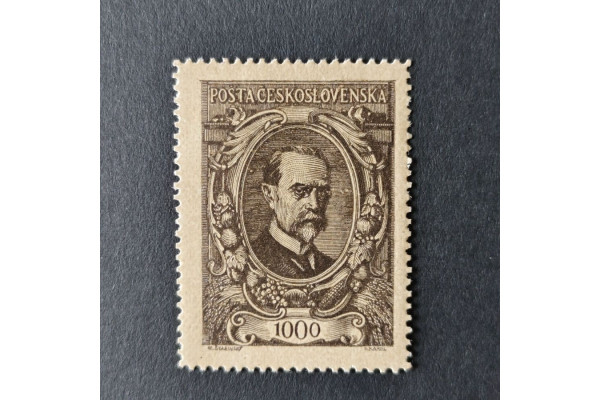 Známka ČSR, 1000h, Pof.142* 
