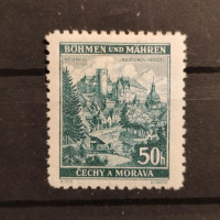 Stamp Bohemia and Moravia protectorate, 50H, Mi.39, MH* 