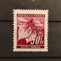 Stamp Bohemia and Moravia protectorate, 30H, Mi.24, MH* 