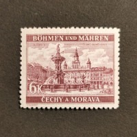 Stamp Bohemia and Moravia protectorate, 6K, Mi.58, MNH** 