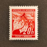 Stamp Bohemia and Moravia protectorate, 20H, Mi.22, MNH** 