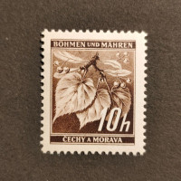 Stamp Bohemia and Moravia protectorate, 10H, Mi.21, MNH** 